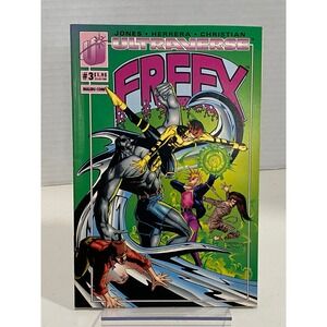 Malibu Comics Ultraverse Freex #3 Comic Book October 1993
